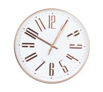Sienas pulkstenis CLINT D30cm, rožzelta krāsā | 87160 | 4741243871601