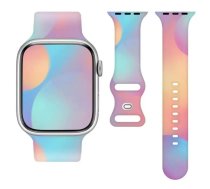 SILICONE STRAP APPLE WATCH 42/44/45/49MM (97+110) RAINBOW | GAD000586 | 5901313584889 | 39269097
