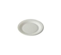 Šķīvji papīra 15cm 100gab. balti | MP13015 | MP13015