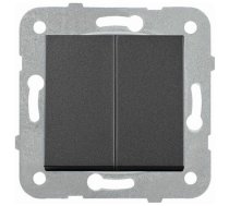 Slēdzis 1+1 melns meh. z/a NOVELLA Viko by Panasonic | 9210 5502 | 3100000647636