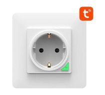 Smart WiFi sienas kontaktligzda N-WOT10-EU-W TUYA (balta) Avatto | RPI30816