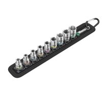 Socket: 6-angles-set; socket spanner; 1/4"; 9pcs. | WERA.BELT/A4 | 05003883001