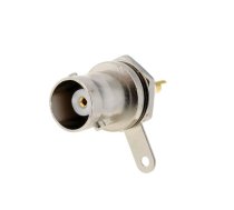 Socket; BNC; female; soldering; for panel mounting; PTFE | BNC-006-T  | BNC-006-T