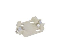 Socket; CR2032,DL2032; Batt.no: 1; horizontal,SMT; H: 5.5mm; white | DS1092-10-W6L  | DS1092-10-W6L