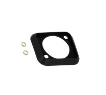 Socket gasket; black; XLR standard; 19x24mm; FT | CP299902  | CP299902