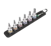 Socket: hex key-bit-set; Hex Plus; 1/2"; 6pcs. | WERA.05003996001 | 05003996001