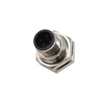 Socket; M12; PIN: 4; male; A code-DeviceNet / CANopen; soldering | 12-04PMMS-SH8001  | M12A-04PMMS-SH8001