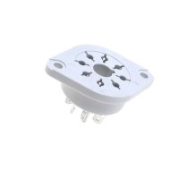Socket; PIN: 8; 10A; 250VAC; on panel; for soldering; -40÷70°C; R15 | GOP8 | GOP8