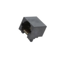 Socket; RJ12; PIN: 6; Cat: 3; low profile; gold-plated; Layout: 6p6c | MX-43860-0002  | 43860-0002