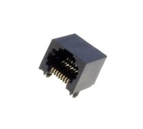 Socket; RJ45; PIN: 8; Cat: 3; low profile; gold-plated; Layout: 8p8c | MX-43860-0001  | 43860-0001