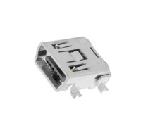 Socket; USB B mini; SMT; PIN: 5; horizontal | ESB34101000Z  | ESB34101000Z