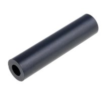 Spacer sleeve; cylindrical; polyamide; L: 10mm; Øout: 4mm; black | DR384/1.5X10  | 384/1.5X10