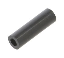 Spacer sleeve; cylindrical; polyamide; L: 15mm; Øout: 5mm; black | DR385/2.7X15  | 385/2.7X15