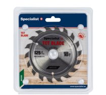 SPECIALIST+ griešanas disks, 125 x 18T x 22 mm | 51/1-12518  | 4773005125189 | 82023100