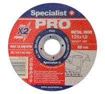 SPECIALIST+ metāla griešanas disks PRO, 125x1x22 mm (250-04210) | 250-04210 | 4779052491963 | 68042218