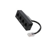 Splitter; RJ11 socket x4,RJ45 plug | LOG-MP0036  | MP0036