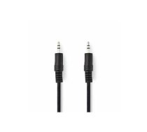 Stereo audio kabelis 3,5 mm Male - 3,5 mm Male 1,5 m melns | CAGL22000BK15 | 5412810419944