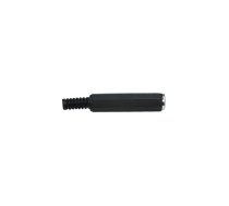 Stereo ligzda plastmasa 6.3mm | AU/CX-6.3S-F-PL | 4040849110702
