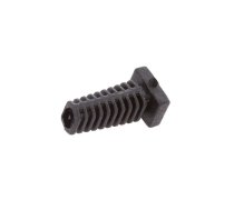 Strain relief; elastomer; black; Panel thick: max.2.2mm; L: 25mm | FIX-5.5X2.8X25-PRO | FIX-5.5X2.8X25-PRO