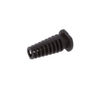 Strain relief; Øhole: 4.5mm; elastomer; black; L: 25mm | FIX-4.5X25-PRO | FIX-4.5X25-PRO
