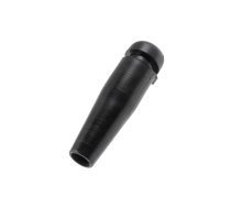 Strain relief; Ømount.hole: 6.5mm; Øhole: 4.5mm; PVC; black; L: 32mm | H126-HV-BK-M1  | 634-31260