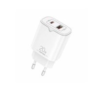 Strāvas adapters  USB (QC 3.0) + USB-C (PD 20W) | 90925