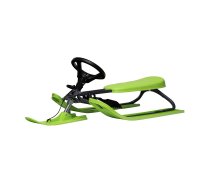 Stūrējamās ragavas SNOWRACER ICONIC pelēkas/zaļas | ST4211-29 | 7318684211296 | 73-4211-29