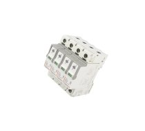 Surge arrestor; Type 1+2; Poles: 4; 8kA; 320VAC; -10÷40°C; IP20 | 412253  | T1+T2 8/50 4P