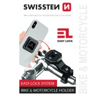 Swissten EASY LOCK BIKE Velosipēda turētājs mobilajam telefonam | 61002000  | 8595217478800 | 61002000