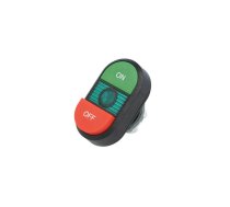 Switch: double; 22mm; Stabl.pos: 1; green-red; MLB-1; IP66; MPD | MPD14-11G  | 1SFA611143R1102