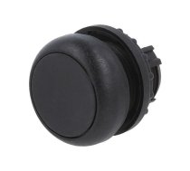 Switch: push-button; 22mm; Stabl.pos: 1; black; none; IP67; flat | M22S-D-S  | M22S-D-S