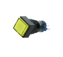 Switch: push-button; Pos: 2; SPDT; 0.5A/250VAC; 1A/24VDC; ON-ON | V12F-11Z-24Y  | LAS2F-11Z/24/Y