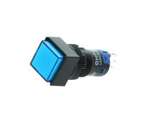 Switch: push-button; Pos: 2; SPDT; 0.5A/250VAC; 1A/24VDC; ON-ON | V12F-11Z-230B  | LAS2F-11Z/230/B