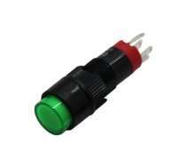 Switch: push-button; Pos: 2; SPDT; 0.5A/250VAC; 1A/24VDC; ON-(ON) | V10Y-11-G  | LAS3Y-11/G
