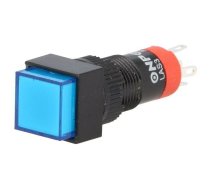 Switch: push-button; Pos: 2; SPDT; 0.5A/250VAC; 1A/24VDC; ON-(ON) | V10F-11-B  | LAS3F-11/B