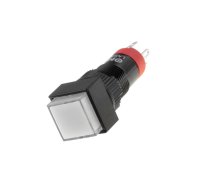 Switch: push-button; Pos: 2; SPDT; 0.5A/250VAC; 1A/24VDC; ON-ON | V10F-11Z-24W  | LAS3F-11Z/24/W