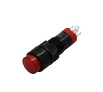 Switch: push-button; Pos: 2; SPDT; 0.5A/250VAC; 1A/24VDC; ON-ON | V10Y-11Z-24R  | LAS3Y-11Z/24/R