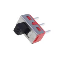 Switch: slide; Pos: 3; SP3T; 2A/250VAC; 5A/28VDC; ON-OFF-ON; THT | 5MS3S102AM2QE