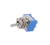 Switch: toggle; Pos: 3; DP3T; ON-OFF-ON; 6A/125VAC; MS-500; -10÷55°C | MS-500H-B | MS-500H-B