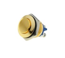 Switch: vandal resistant; Pos: 2; SPST-NO; 2A/36VDC; IP65; OFF-(ON) | V16-10H-G | GQ16H-10/G