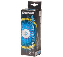 Table tennis ball DONIC P40+ 3star ITTF 3pcs White | 827DO550241  | 4250819008803 | 550241