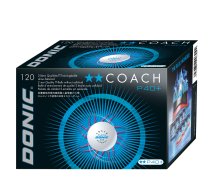 Table tennis ball DONIC P40+  Coach 2 star 120 pcs White | 827DO5502711  | 4250819003044 | 5502711