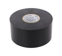 Tape: electrical insulating; W: 50mm; L: 30m; Thk: 0.25mm; black | HTAPE-WRAP-25BK  | 710-10802 HELATAPE WRAP25