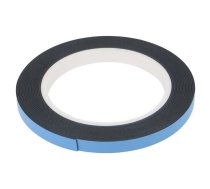 Tape: fixing; W: 9mm; L: 5m; Thk: 0.8mm; two-sided adhesive; acrylic | 4234-9MM-5M  | 4234 PIANKOWA 0,8 MM 9MM-5M