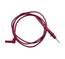 Test lead; 20A; probe tip,angular banana plug 4mm; Urated: 1kV | BU-2241-D-48-2  | BU-2241-D-48-2