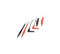 Test leads; 10A; Wire insul.mat: silicone; 1.11m; red and black | POM-6723  | 6723
