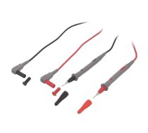 Test leads; Umax: 1kV; Imax: 10A; Len: 900mm; black,red; 2pcs. | UTL27  | UTL27