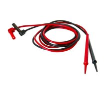 Test leads; Urated: 600V; Inom: 20A; Len: 1.2m; insulated; black,red | BU-2243-D-48-KIT  | 110010