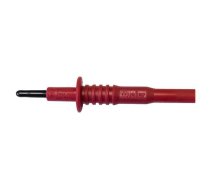 Test probe; 20A; 1kV; red; Tip diameter: 2mm; Overall len: 83mm | BU-26101-2  | BU-26101-2