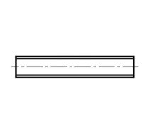 Threaded rod; M3; steel; zinc; DIN 975 | B3/BN419  | 1173251